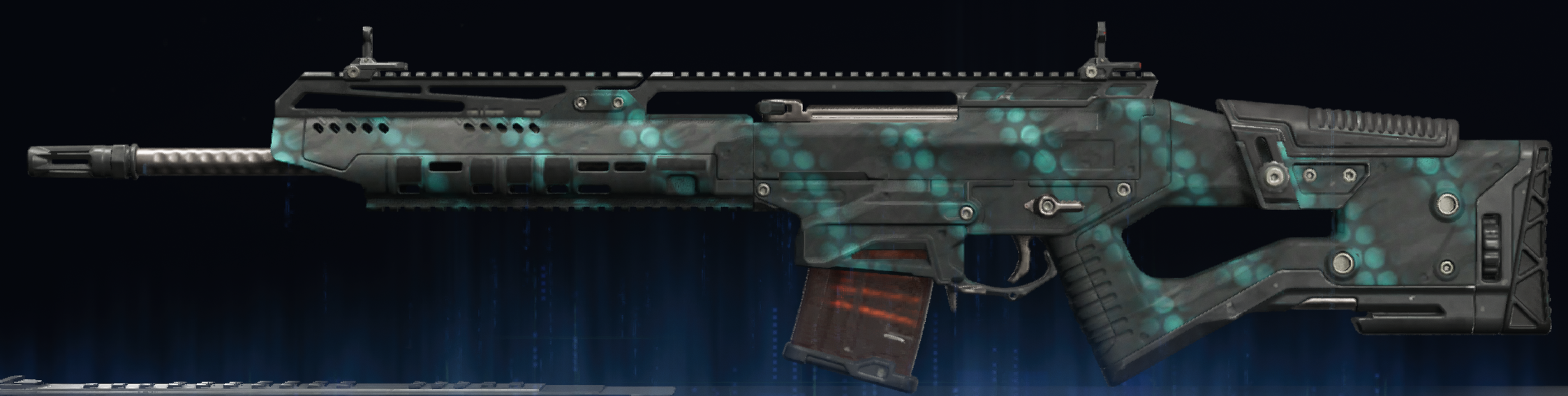Rendu du camouflage Scintillement sur KRS-7.62